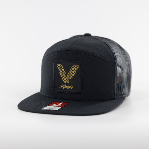 Golden Era Mesh Snapback Hat - Black (350 Entries)